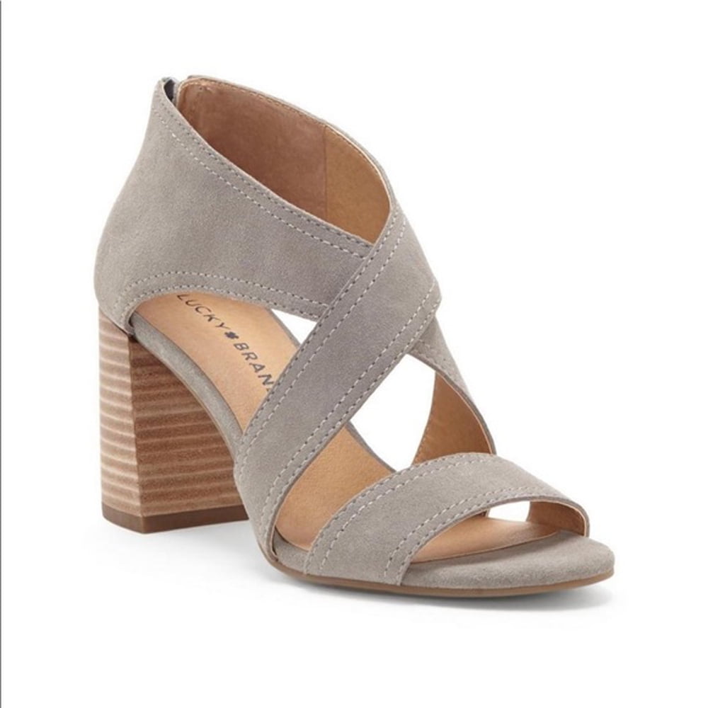 Lucky - Lucky Brand Women's VIDVA Heeled Sandal - Walmart.com - Walmart.com