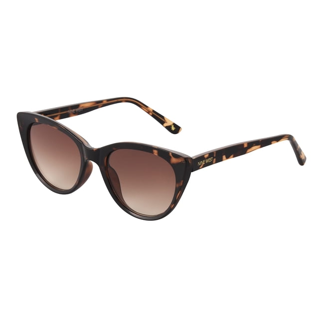 Gafas de sol Nine West Cora Cat Eye Brown Tortoise para mujer