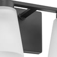 thumbnail image 5 of Tanner Collection Two-Light Matte Black Transitional Vanity Light, 5 of 9