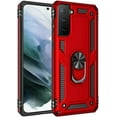 thumbnail image 1 of Samsung Galaxy S21 FE Étui Antichoc Robuste à Anneau Magnétique, Étui Arrière de Protection Robuste, 1 of 5