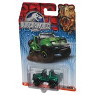 Hot Wheels Jurassic World Velociraptor Character Car - Blue Dino Vehicle Toy For Kids 3+