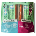 thumbnail image 3 of Mighty Spark Chicken Snack Sticks Variety Pack, Original Sea Salt & Pepper and Teriyaki Style, Gluten Free, Soy Free, 12 oz, 12 Count, 3 of 5