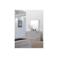 thumbnail image 3 of Best Master Naple 2-Piece Poplar Wood Dresser and Mirror Set in Gray/Silver Line, 3 of 4