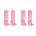 thumbnail image 4 of stanreset 2pack/lot Retro Style leg - Texture Skin-friendly Fashinable 2pieces Colorful And warmer For All Occasions All Trend Pink 1 2Set, 4 of 6