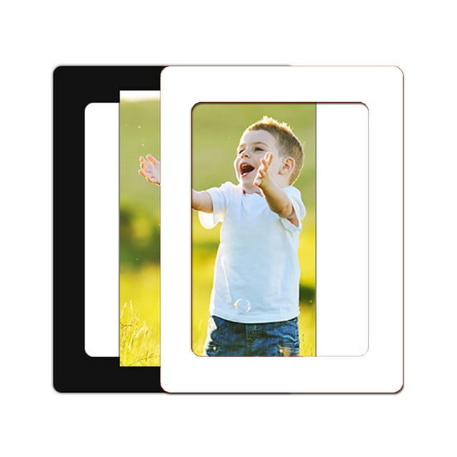 CSChome Photo Frame Self Adhesive Magnetic Photo Frame: Thin No Punch Photo Wall Sticker for DIY Home Decor