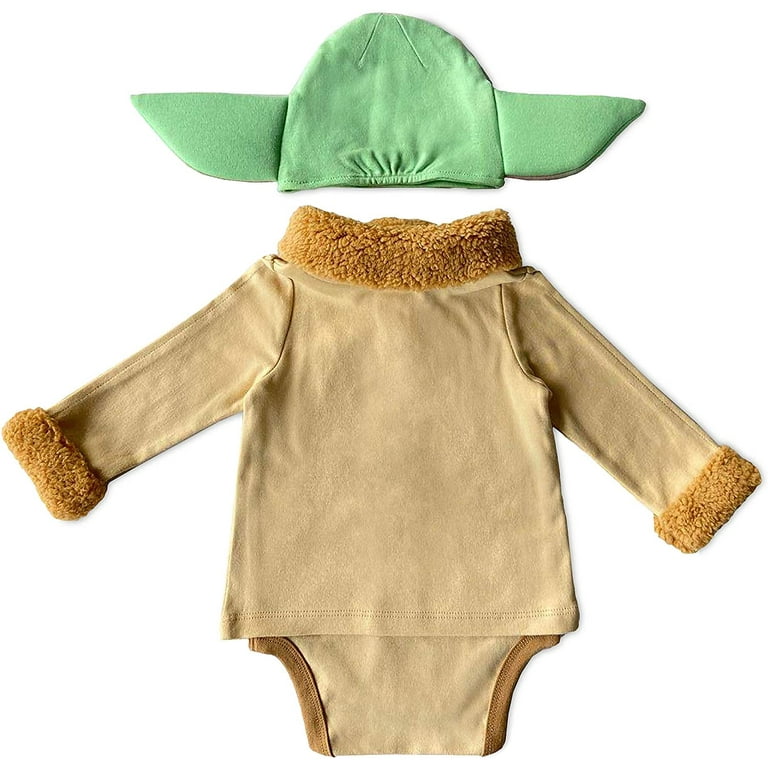 Disney Store Baby Yoda The Child Star Wars Mandalorian Baby Bodysuit Costume  18 24 Months 