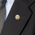 thumbnail image 3 of To Do List Procrastinate Panic Funny Humor Metal 0.75" Lapel Hat Pin Tie Tack Pinback, 3 of 5