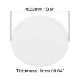 thumbnail image 2 of Unique Bargains Doublure de Couvercle en Mousse 23mm/0.9 Pouces, 300 Pcs Résistant à la Pression Sensible Blanc Rouge, 2 of 7