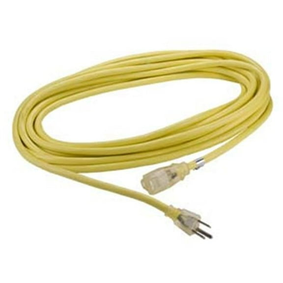 25 ft.Single Tap Lighted End Extension Cord 14-3 Gauge