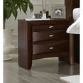 thumbnail image 3 of Global Furniture USA Linda Merlot Contemporary Nightstand, 1 Pc., 3 of 4