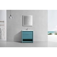 thumbnail image 6 of Kubebath NUDO 32″ Modern bathroom Vanity in Teal Green Finish, 6 of 7