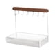 thumbnail image 5 of Expositor de joyas, organizador colgante, llavero decorativo, almacenamiento ligero Base cuadrada, 5 of 9
