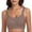 182-Warm Grey, variant on Wireless Bras for Women V Mesh Seamless Bra No Underwire Full Coverage Supportive Everyday Bralette