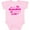 AD-Pink, variant on Inktastic My Grandma Loves Me with Hearts and Kiss Boys or Girls Baby Bodysuit