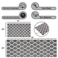 thumbnail image 6 of Sofihas Kitchen Rugs Set [2 PCS] Absorbent, Non-Slip Throw Rugs and Runners for Kitchen - Washable Gray Kitchen Rugs with Non-Skid Backing 59"x24" & 35"x24", 6 of 6