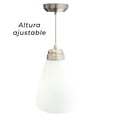 thumbnail image 3 of Lampara De Techo, Luz Ideal, Campana Chica Herraje Satín, 3 of 5