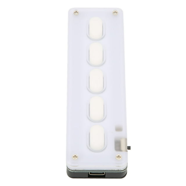 Keypad Programmable Keypad 5 Keys Wired USB Wireless Dual Mode Mini Silicone Mute DIY Programmable Gaming Keyboard