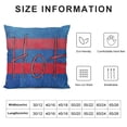 thumbnail image 5 of Pillow Cover Stars Stripes Hat Throw Pillow Case Red Blue Cushion Cover Patriotic Decorative for Home Office, 5 of 5