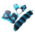 thumbnail image 1 of orejas pelo aro disfraz vestido Cosplay guantes cola adultos Zulema Traje de juego de cosplay, 1 of 8