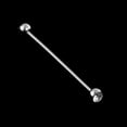 thumbnail image 2 of 3 Piezas De Hombres De Cristal Camisa Cuello Clip Bar Pin Clip Corbata Broche Corbata Sunnimix Barra de corbata de lazo, 2 of 8