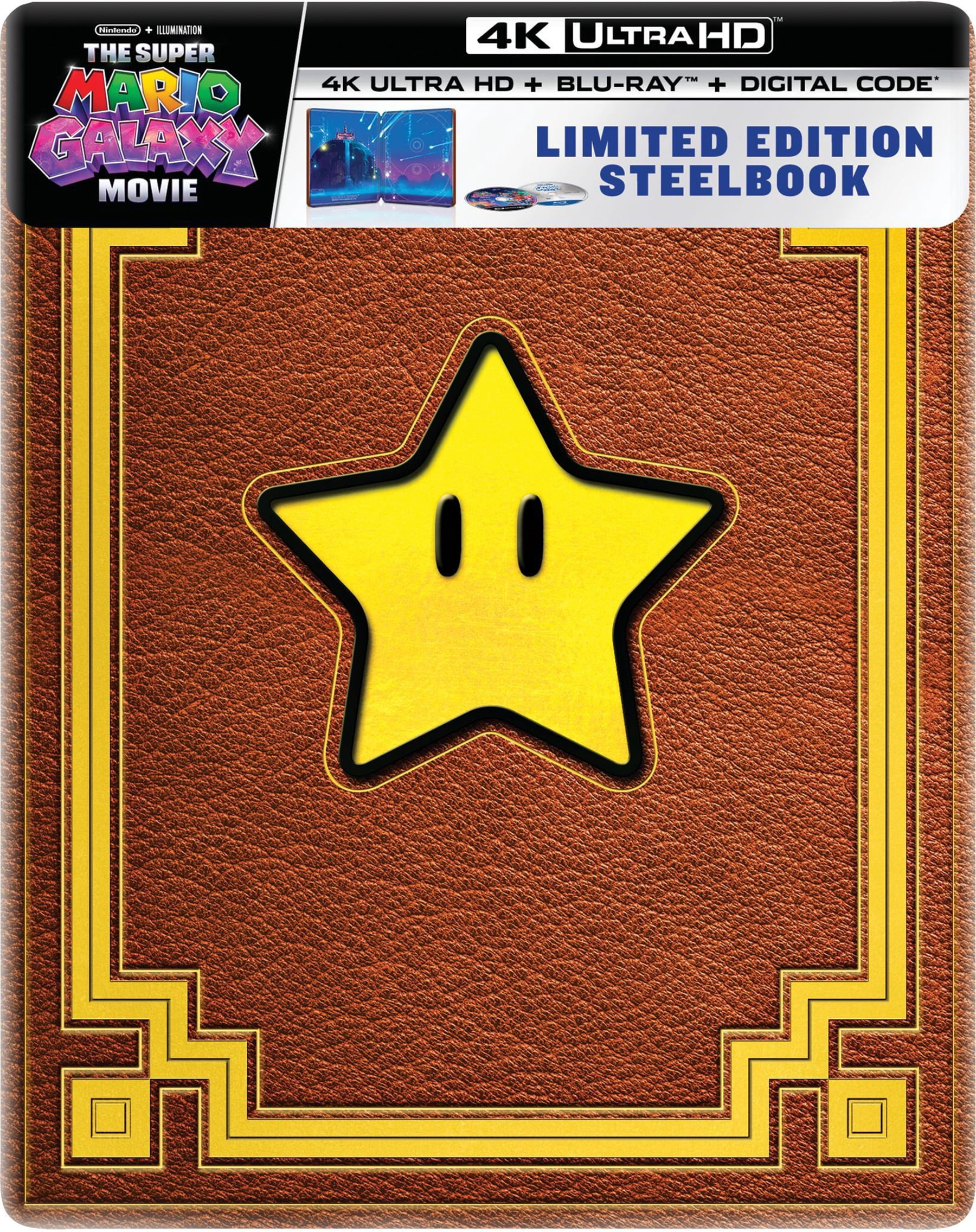 The Super Mario Galaxy Movie (Steelbook) (4K Ultra HD + Blu-ray + Digital Copy), Family, Universal