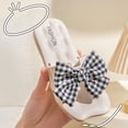 thumbnail image 6 of Slippers for Toddlers 1-11Years Children Girls Summer Slip-on Square Toe Non-Slip Flat Shoes Solid Color Indoor Home Slippers Outdoor Beach Sandals, 6 of 10