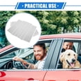 thumbnail image 2 of 10 Uds Pilar Postes Puerta Ventana Moldura Cubierta para Chrysler Unique Bargains Plata Tono, 2 of 7