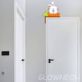thumbnail image 4 of Glowneon Rabbit With Carrot Door Corner Metal Sign, Rabbit Door Decor, 4 of 5