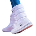 thumbnail image 1 of Zapatos Invierno Botas Nieve Mujeres Forrado Piel Al Media Pantorrilla, 1 of 9