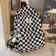 thumbnail image 5 of Stylish Plaid Schoolbag: Large Capacity Checkerboard Backpack for Everyday & Travel Use, 5 of 5