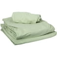 thumbnail image 4 of ForPro Premium Microfiber 3-Piece Massage Sheet Set, Sage, Ultra-Light, Stain and Wrinkle-Resistant, Includes Massage Flat Sheet, Massage Fitted Sheet, and Massage Face Rest Cover, 4 of 5