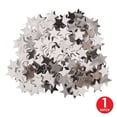 thumbnail image 2 of Beistle Stars Fanci Confetti Silver 5/Pack 50621-S, 2 of 6