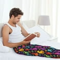 thumbnail image 4 of Cauagu Colorful Cats Mens Pajama Pants Sleep & Lounge Pants,PJ Bottoms with Pockets-X-Large, 4 of 7
