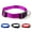 Purple, variant on Pet Artist Adjustable Durable Nylon Dog Collar with Quick-Fit Buckle and D-Ring - Multiple Colors Available