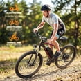 thumbnail image 5 of Vivi 26" Electric Bike, 500W Motor, 48V 7.8Ah Battery, 19.8MPH 7-Speed, Front Suspension, Dual Disc Brakes, 45 Miles Range, UL2849 Certified, 5 of 9