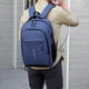 thumbnail image 1 of Business Backpack, Travel Bag, 39.6 cm (15.6 inch) Laptop Backpack, Work Backpack for College with USB Port, Light Grey, 30 x 13 x 44 cm, 1 of 5