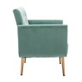 thumbnail image 3 of Accent Chair, Leisure Single Sofa with Rose Golden Feet, 3 of 7