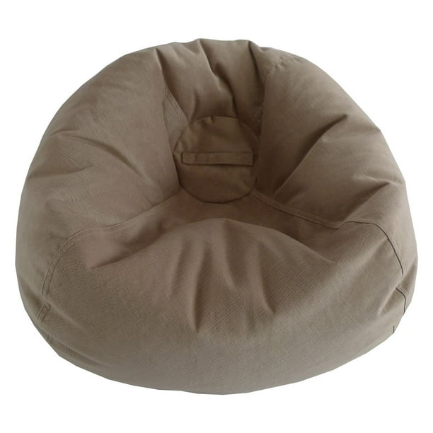 Ace Bayou Large Textured Velvet Bean Bag, Available in Multiple Colors