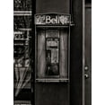 thumbnail image 2 of Carson, Brian 15x18 Black Ornate Wood Framed with Double Matting Museum Art Print Titled - Phone Booth No 32, 2 of 4