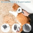 thumbnail image 5 of 4-in-1 Pet Grooming Kit for Dog Brush, Self-Cleaning Slicker Cat Brush, Massage Grooming Glove and Cat Corner Scratcher, 5 of 7