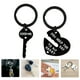 thumbnail image 4 of EeaseMX llaveros de pareja con forma de corazón, adornos decorativos colgantes para bolsos., 4 of 7