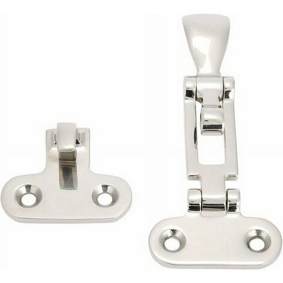 Loquet anti-cliquetis pour bateau, écoutille de bateau marine Loquet de moraillon de bateau marin Serrure de bateau marine en acier inoxydable Loquet de trappe d'armoire de