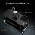 thumbnail image 6 of FIEWESEY for iPhone 13 Pro 6.1 Inch Case, Anti-Scratch Shockproof Case 360 Degree Rotation Finger Ring Holder Kickstand [Work with Magnetic Car Mount] for iPhone 13 Pro 6.1 Inch(Black), 6 of 6