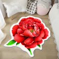 thumbnail image 1 of Flower Carpet Chinese Style Lotus Floor Mat Bedside Blanket Cloakroom Mat, 1 of 5