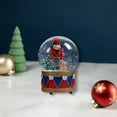thumbnail image 3 of Northlight 6" Nutcracker with Teddy Bear Musical Christmas Snow Globe, 3 of 6