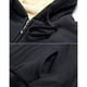 thumbnail image 4 of Chaqueta de forro polar de invierno para mujer, sudadera con capucha y cremallera completa con forro Sherpa y bolsillo, L, Black brillar Electrónica, 4 of 4