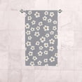 thumbnail image 6 of Soft Hand Fingertip Towels, 2 Pcs Face Bath Towels Small Simple Flowers Absorbent Washcloths for Bathroom Hotel Kitchen, 30"x15", 6 of 6