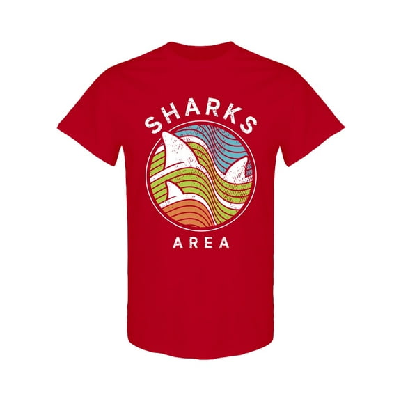 Sharks Area T-Shirt Men -Image by Shutterstock, Male 3X-Large