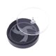 thumbnail image 3 of Caja de almacenamiento de superficie para relojes para mujeres y hombres, compacta, transparente, con tapa superior y portátil. 4Cmx12cm, 3 of 9