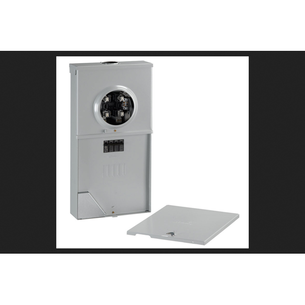 Midwest Electric Entergy Ringless Meter Socket Load Center 200 Amps 4